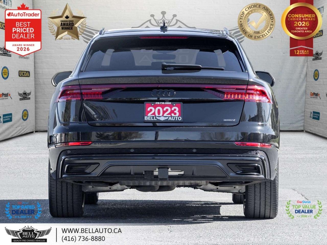 2023 Audi Q8 Progressiv   S-LINE   BLKOPTIC   NAVI   360CAM   PANO   B&O   NOACCIDENT Photo