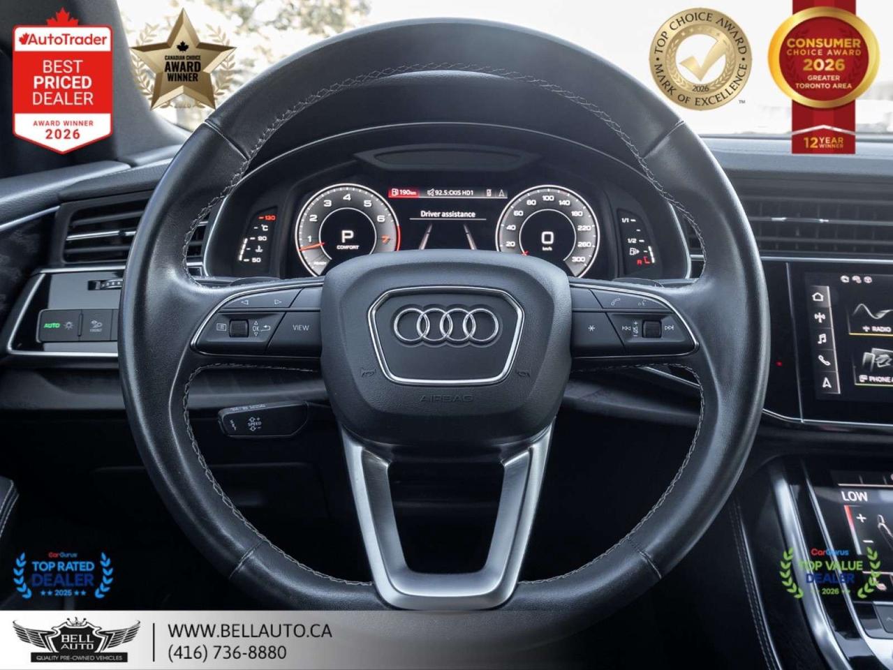 2023 Audi Q8 Progressiv   S-LINE   BLKOPTIC   NAVI   360CAM   PANO   B&O   NOACCIDENT Photo