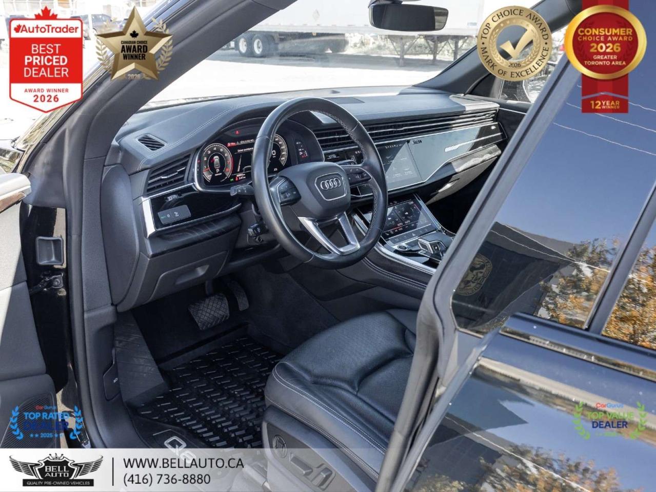2023 Audi Q8 Progressiv   S-LINE   BLKOPTIC   NAVI   360CAM   PANO   B&O   NOACCIDENT Photo