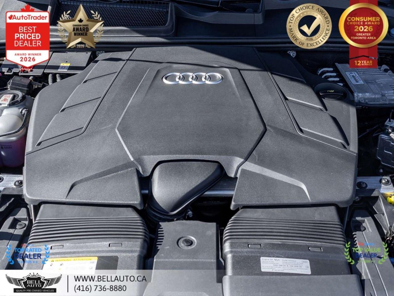 2023 Audi Q8 Progressiv   S-LINE   BLKOPTIC   NAVI   360CAM   PANO   B&O   NOACCIDENT Photo