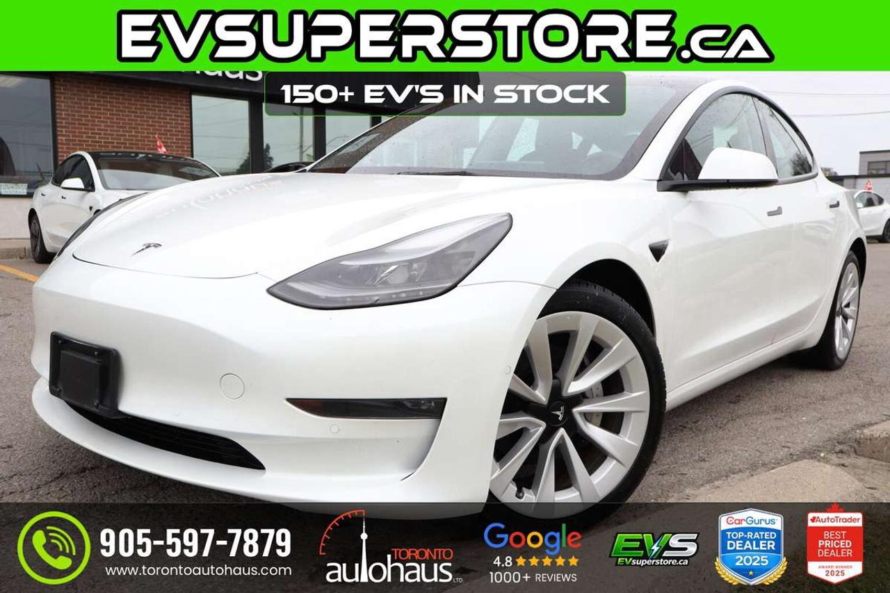 2022 Tesla Model 3 LR AWD I 100+ EV's at EVSUPERSTORE.ca Photo0