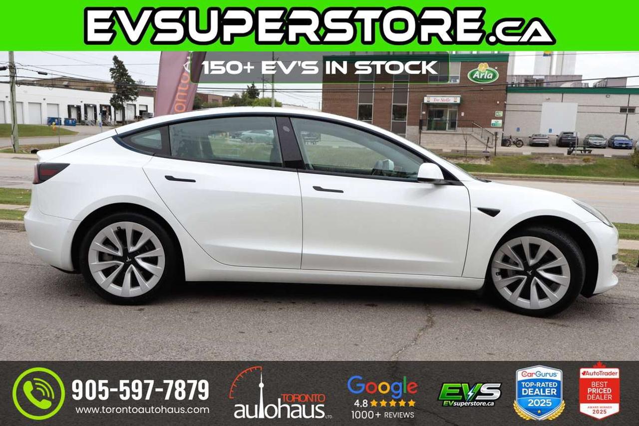 2022 Tesla Model 3 LR AWD I 100+ EV's at EVSUPERSTORE.ca Photo4