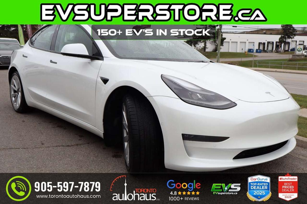 2022 Tesla Model 3 LR AWD I 100+ EV's at EVSUPERSTORE.ca Photo3