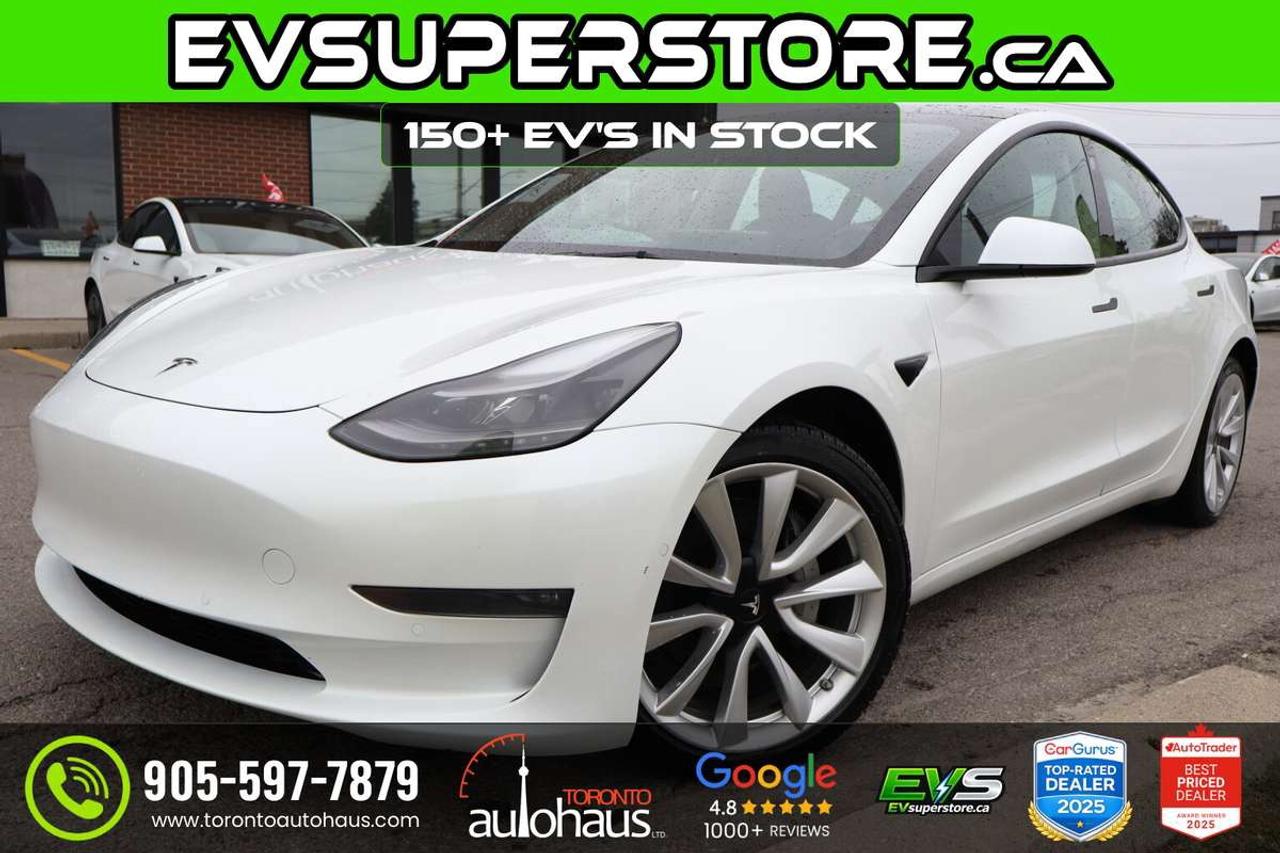 2022 Tesla Model 3 LR AWD I 100+ EV's at EVSUPERSTORE.ca Photo
