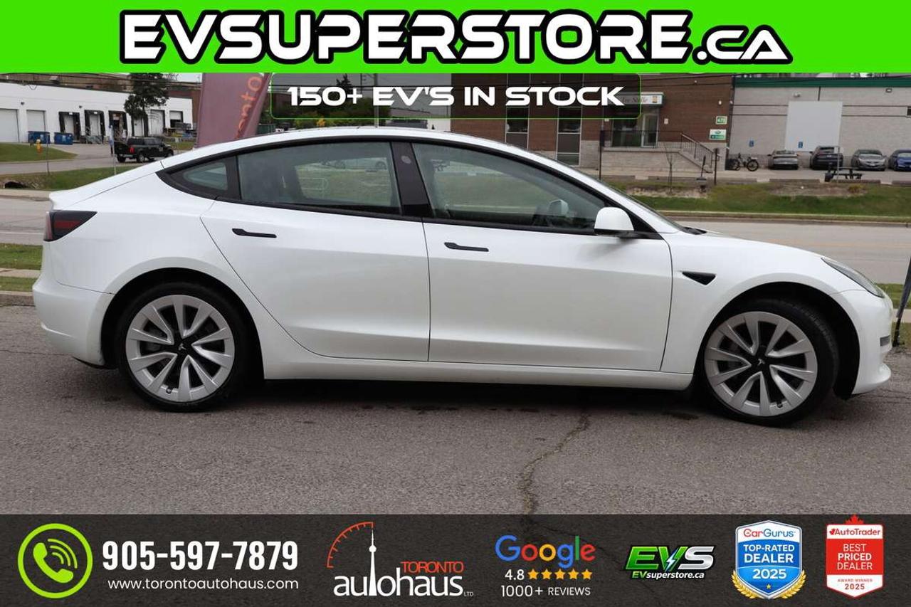 2022 Tesla Model 3 LR AWD I 100+ EV's at EVSUPERSTORE.ca Photo4