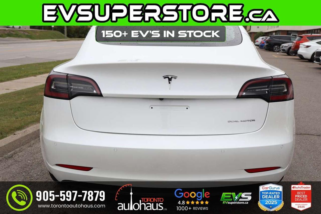 2022 Tesla Model 3 LR AWD I 100+ EV's at EVSUPERSTORE.ca Photo