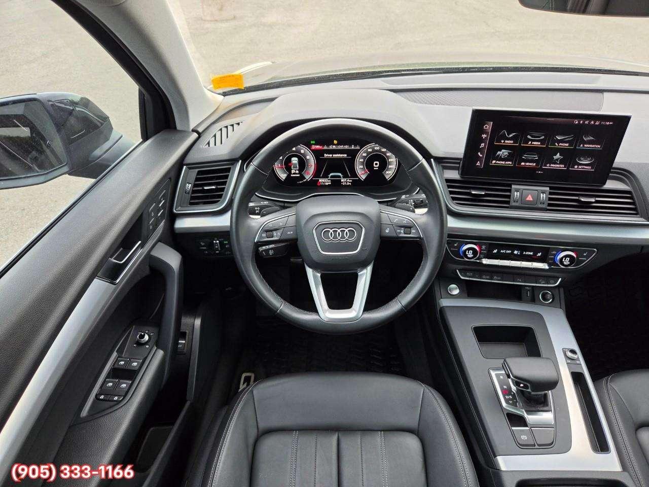 2023 Audi Q5 45 Progressiv Apple CarPlay & Android Auto • Power Sunroof • Leather Seating • Built-In Navigation System • Heated Front Photo