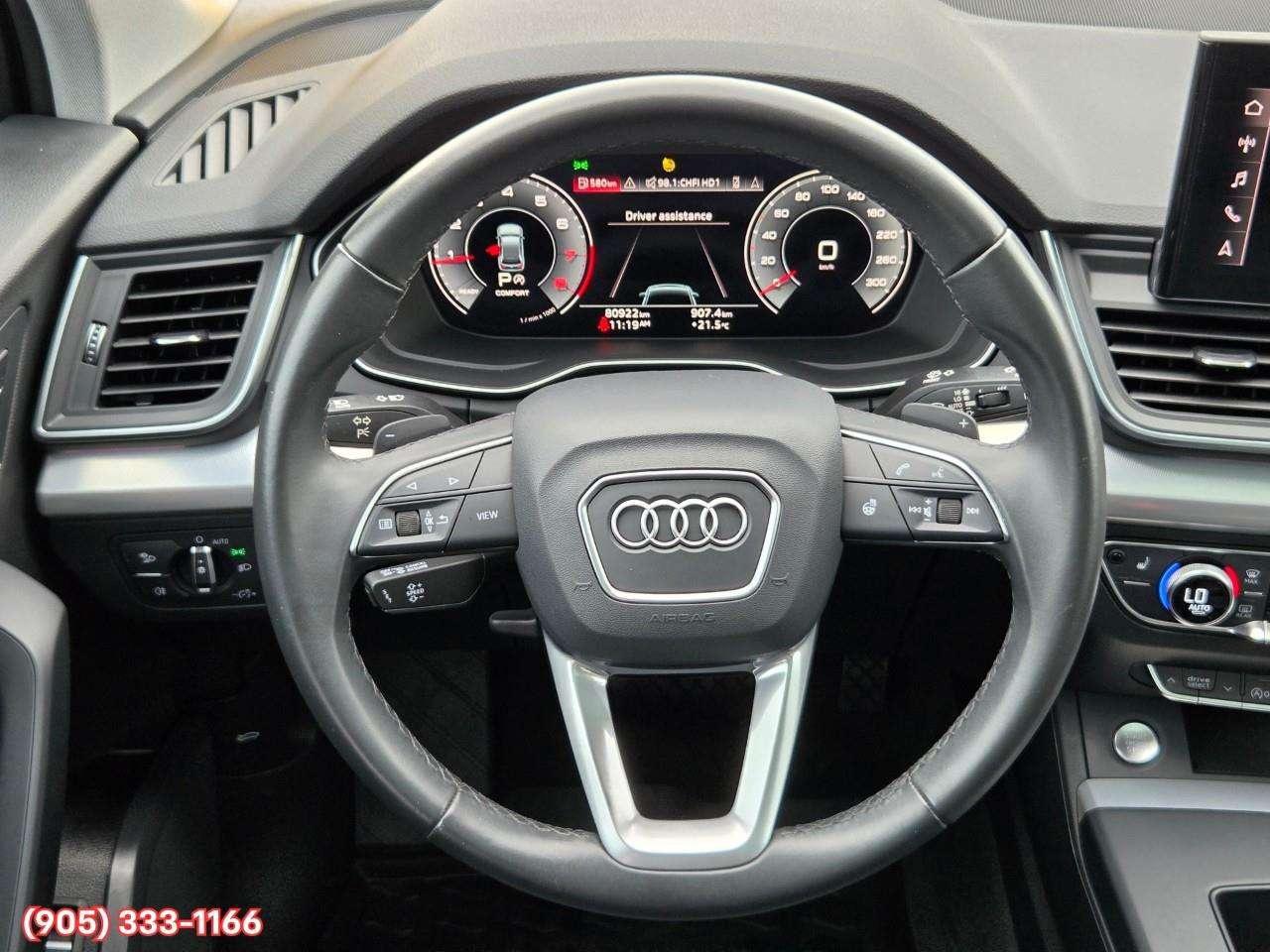 2023 Audi Q5 45 Progressiv Apple CarPlay & Android Auto • Power Sunroof • Leather Seating • Built-In Navigation System • Heated Front Photo
