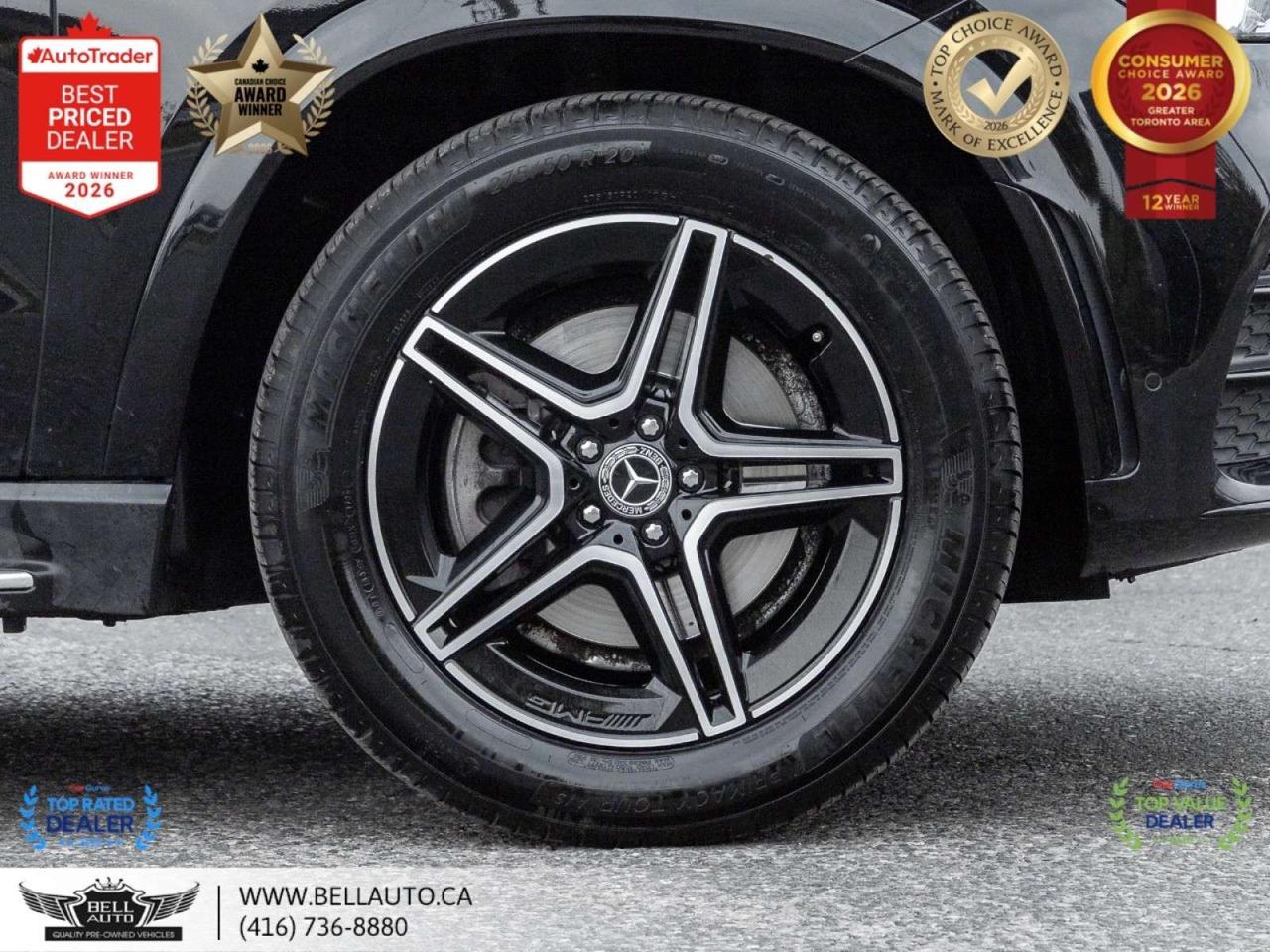 2022 Mercedes-Benz GLE 350   AMGPKG   NIGHTPKG   PRMPKG   RNNGBRDS   NOACCIDENT Photo