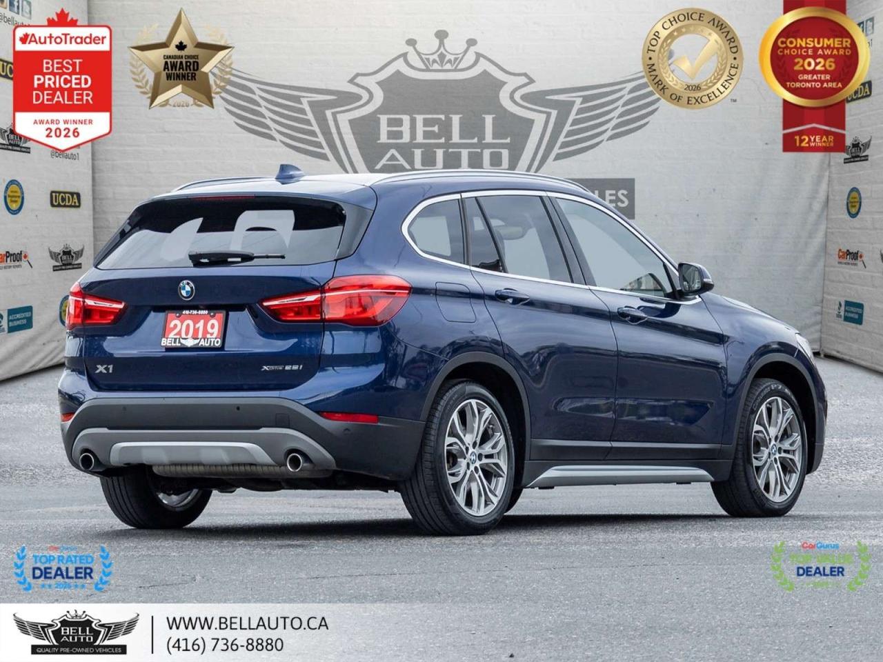 2019 BMW X1 xDrive28i   NAVI   B.CAM   PANO   LTHR   NOACCIDENT Photo