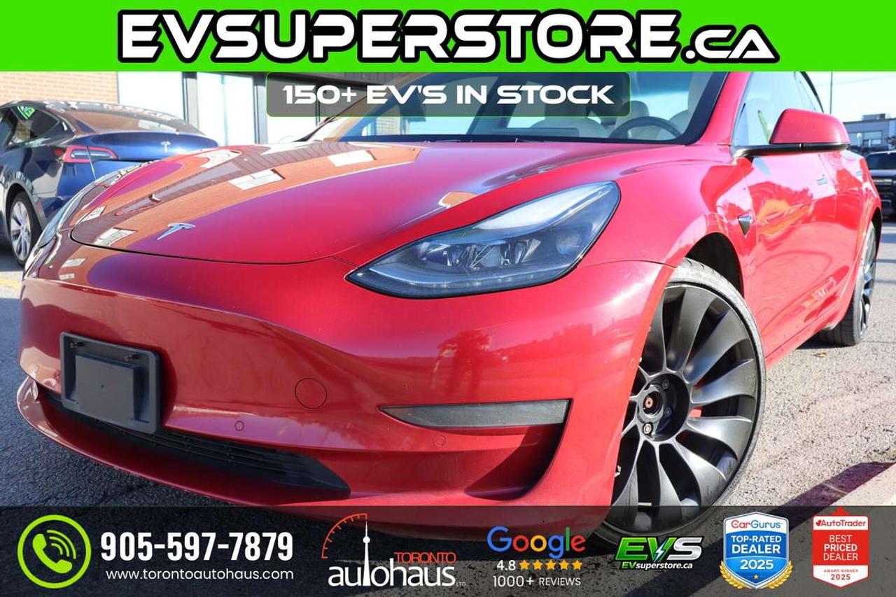 2021 Tesla Model 3 PERFORMANCE AT EVSUPERSTORE.CA Photo