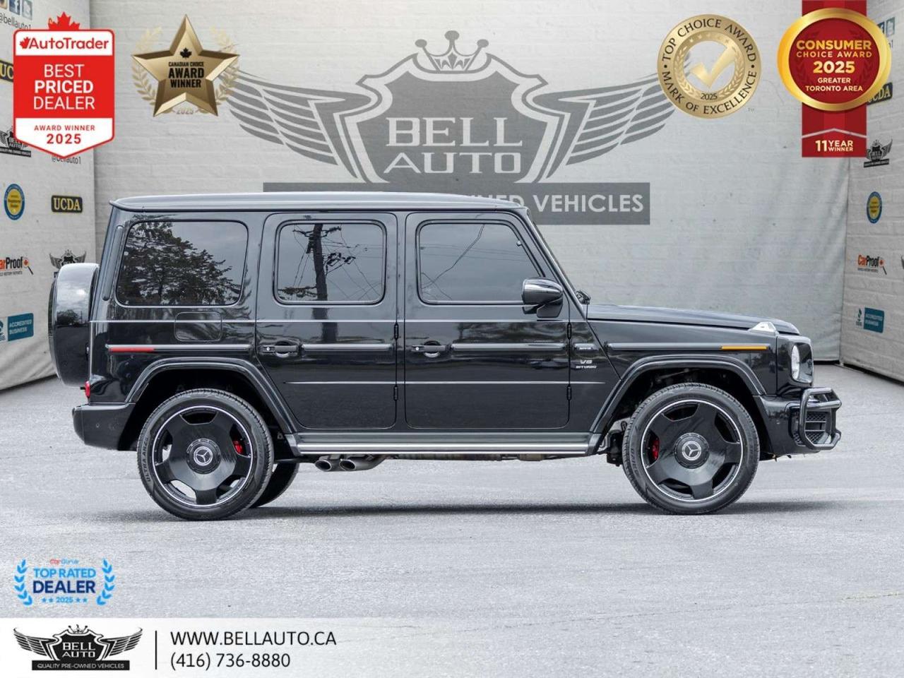 2021 Mercedes-Benz G-Class AMG G63   NIGHTPKG   CRBNFBRTRIM   BRMSTR   IWC WATCH   UPGRDRIMS   NOACCIDENT Photo