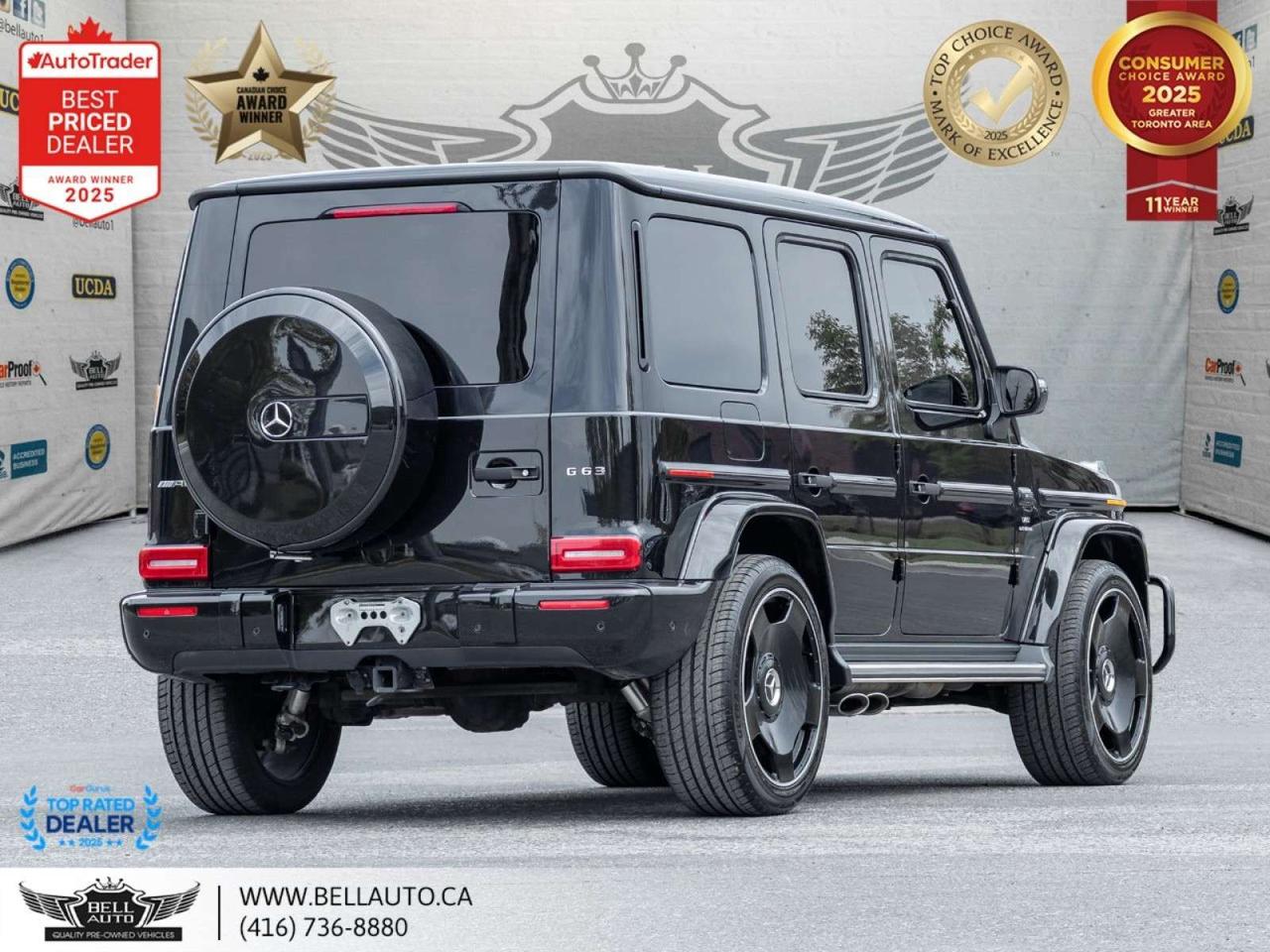 2021 Mercedes-Benz G-Class AMG G63   NIGHTPKG   CRBNFBRTRIM   BRMSTR   IWC WATCH   UPGRDRIMS   NOACCIDENT Photo