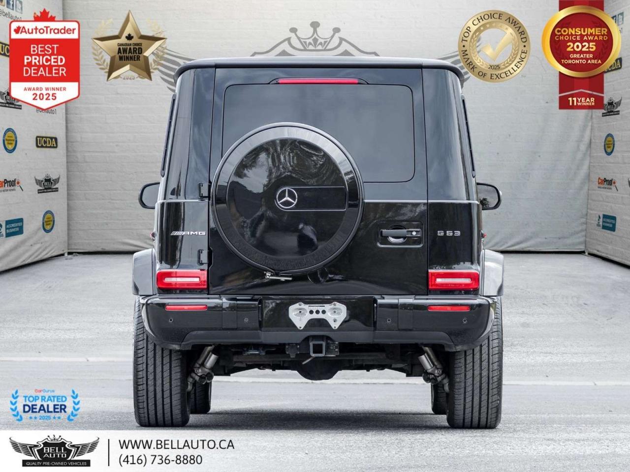 2021 Mercedes-Benz G-Class AMG G63   NIGHTPKG   CRBNFBRTRIM   BRMSTR   IWC WATCH   UPGRDRIMS   NOACCIDENT Photo