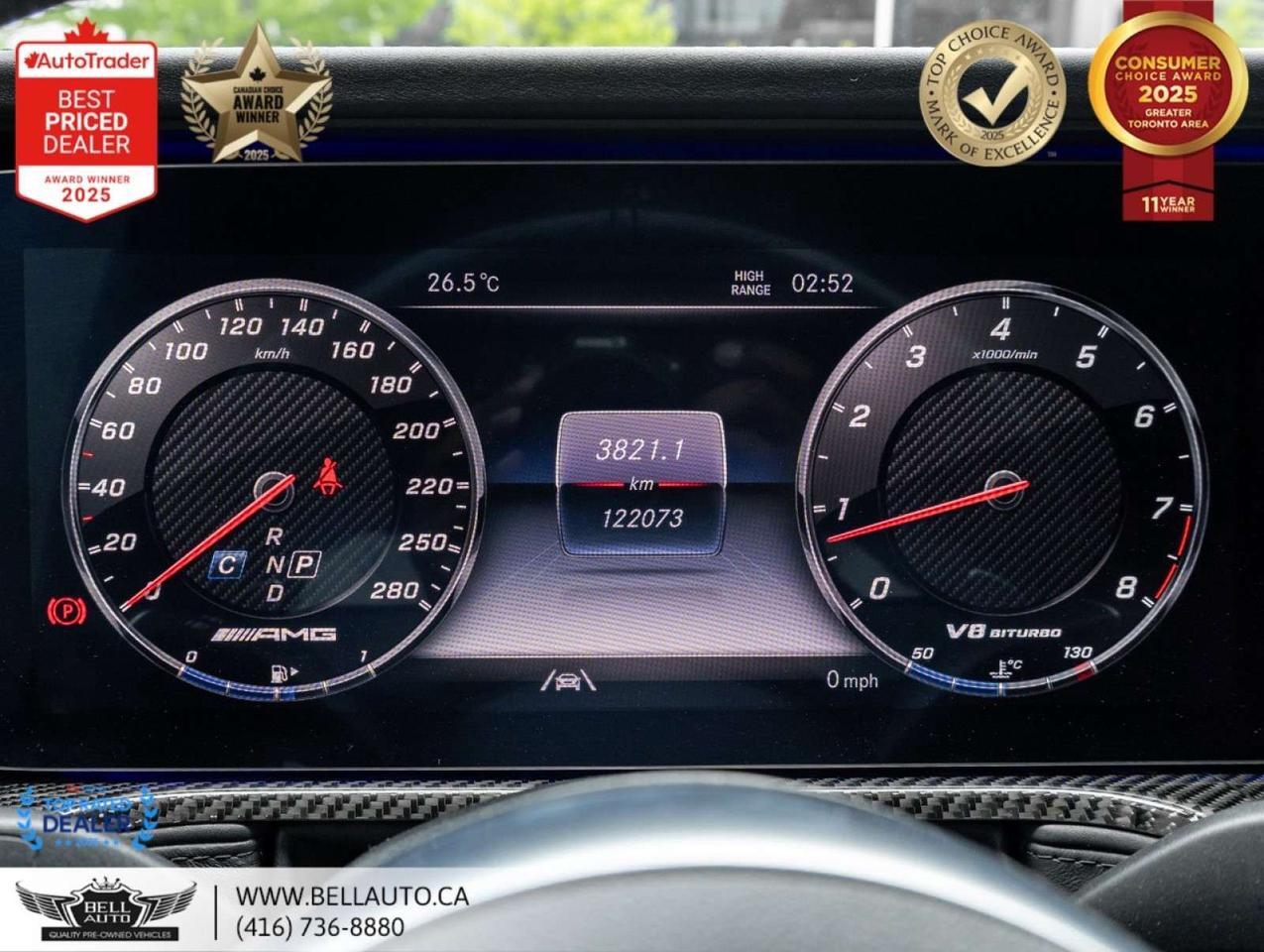 2021 Mercedes-Benz G-Class AMG G63   NIGHTPKG   CRBNFBRTRIM   BRMSTR   IWC WATCH   UPGRDRIMS   NOACCIDENT Photo