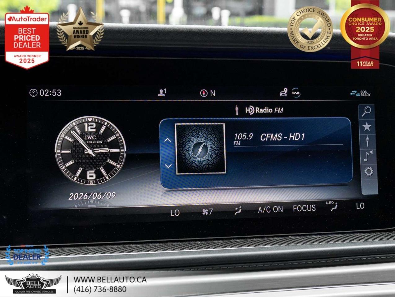 2021 Mercedes-Benz G-Class AMG G63   NIGHTPKG   CRBNFBRTRIM   BRMSTR   IWC WATCH   UPGRDRIMS   NOACCIDENT Photo