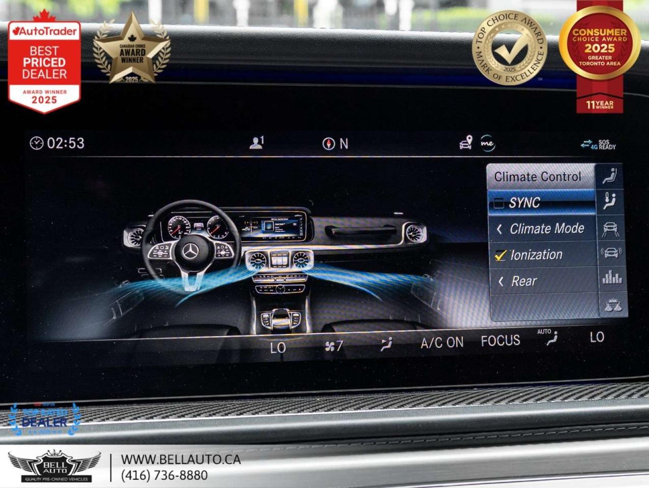 2021 Mercedes-Benz G-Class AMG G63   NIGHTPKG   CRBNFBRTRIM   BRMSTR   IWC WATCH   UPGRDRIMS   NOACCIDENT Photo