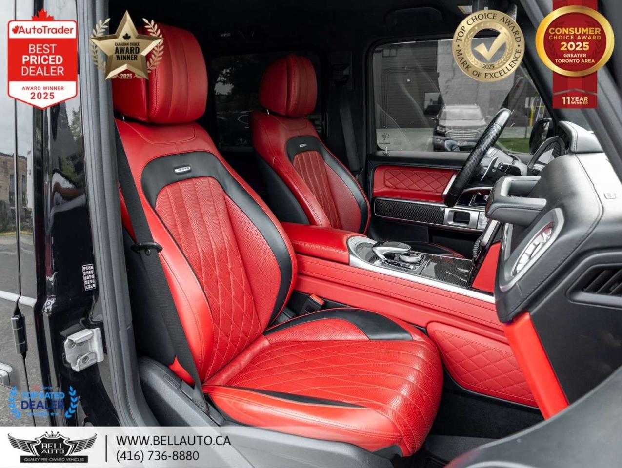 2021 Mercedes-Benz G-Class AMG G63   NIGHTPKG   CRBNFBRTRIM   BRMSTR   IWC WATCH   UPGRDRIMS   NOACCIDENT Photo