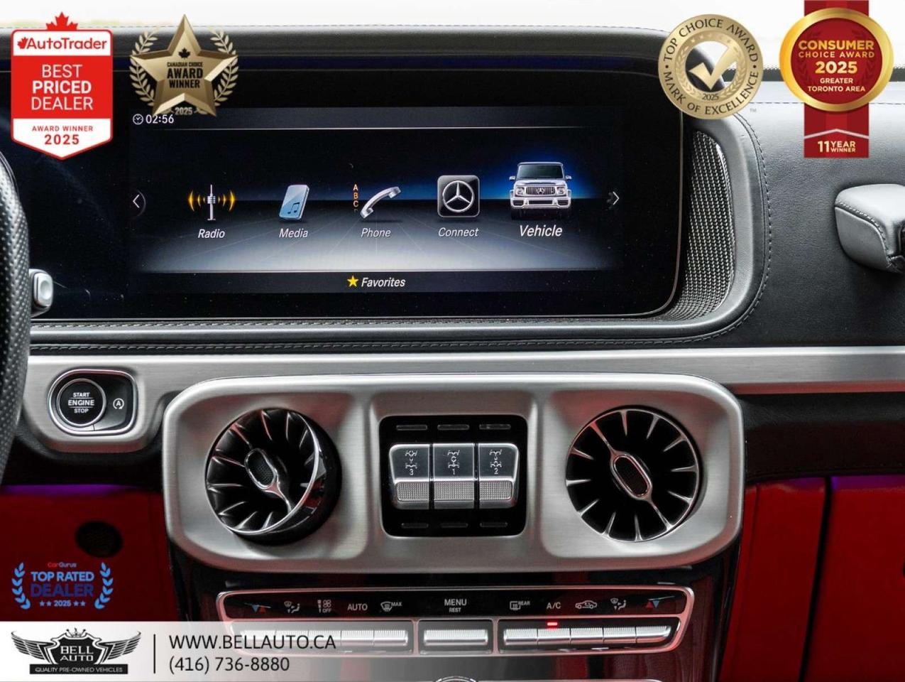 2021 Mercedes-Benz G-Class AMG G63   NIGHTPKG   CRBNFBRTRIM   BRMSTR   IWC WATCH   UPGRDRIMS   NOACCIDENT Photo