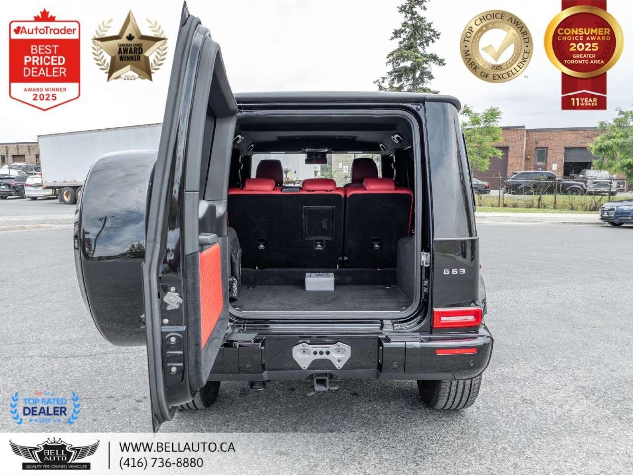 2021 Mercedes-Benz G-Class AMG G63   NIGHTPKG   CRBNFBRTRIM   BRMSTR   IWC WATCH   UPGRDRIMS   NOACCIDENT Photo