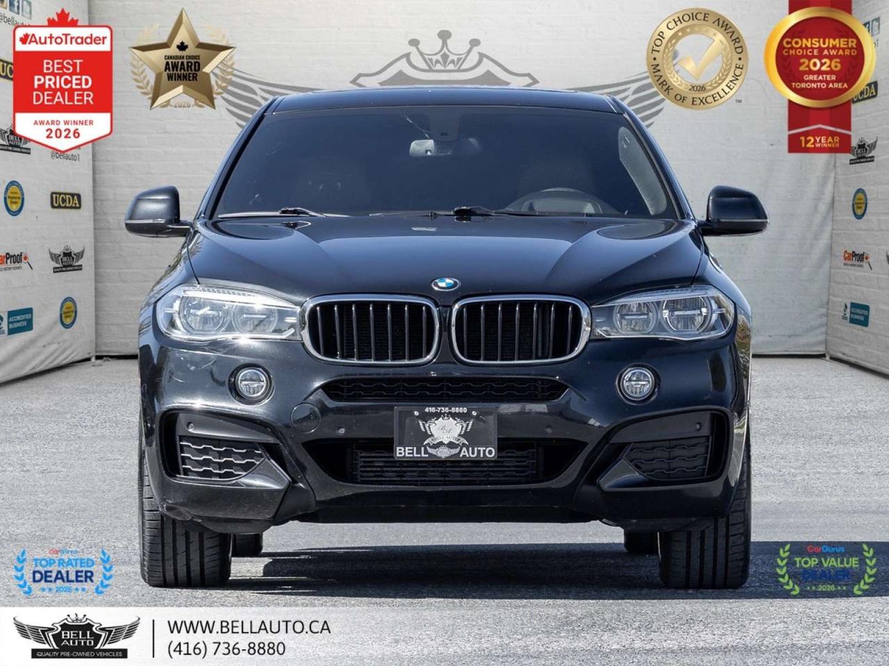 2016 BMW X6 xDrive35i   M-SPRT   NAVI   B.CAM   SUNROOF   HARMAN   LOWKMS   NOACCIDENT Photo1