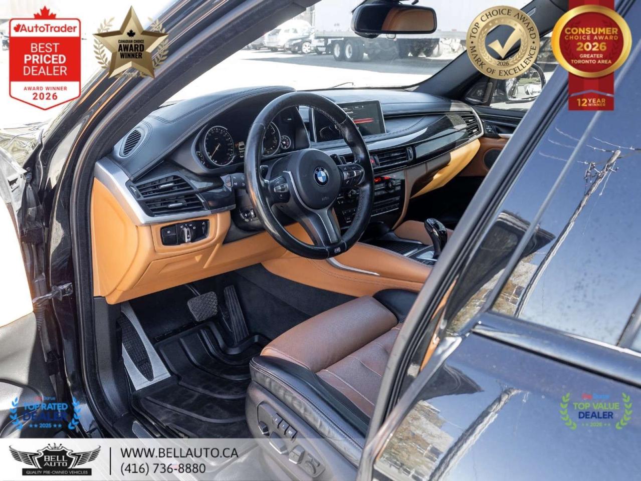 2016 BMW X6 xDrive35i   M-SPRT   NAVI   B.CAM   SUNROOF   HARMAN   LOWKMS   NOACCIDENT Photo
