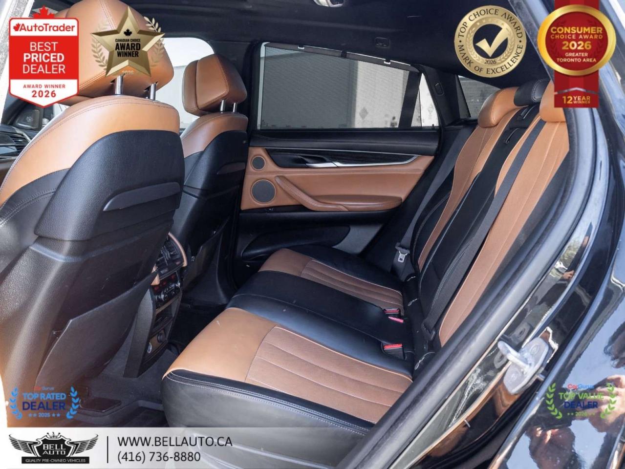 2016 BMW X6 xDrive35i   M-SPRT   NAVI   B.CAM   SUNROOF   HARMAN   LOWKMS   NOACCIDENT Photo