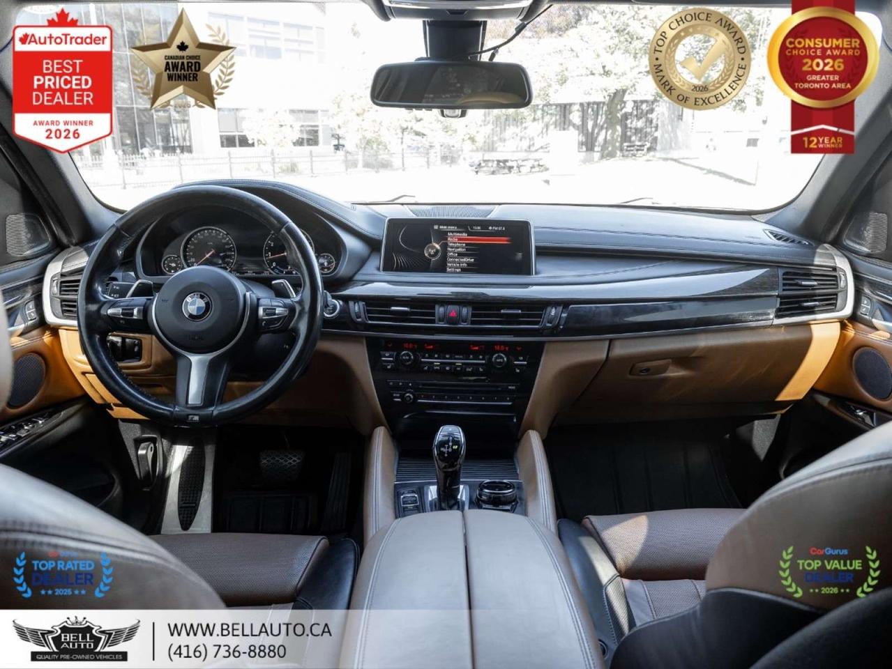 2016 BMW X6 xDrive35i   M-SPRT   NAVI   B.CAM   SUNROOF   HARMAN   LOWKMS   NOACCIDENT Photo