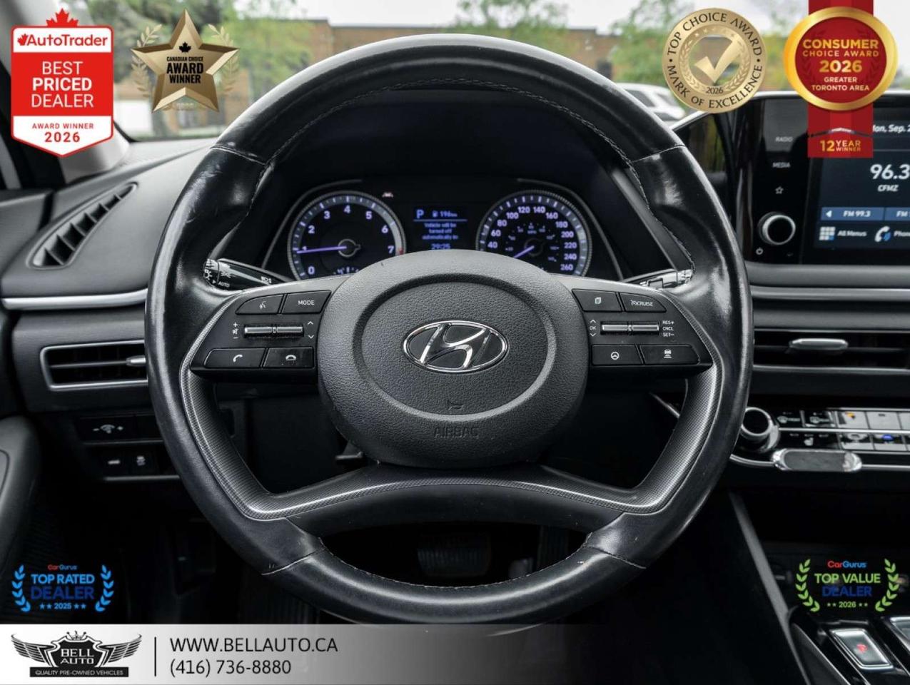 2020 Hyundai Sonata Preferred   B.CAM   DRIVEMODS   SRVCRCRDS   NOACCIDENT Photo