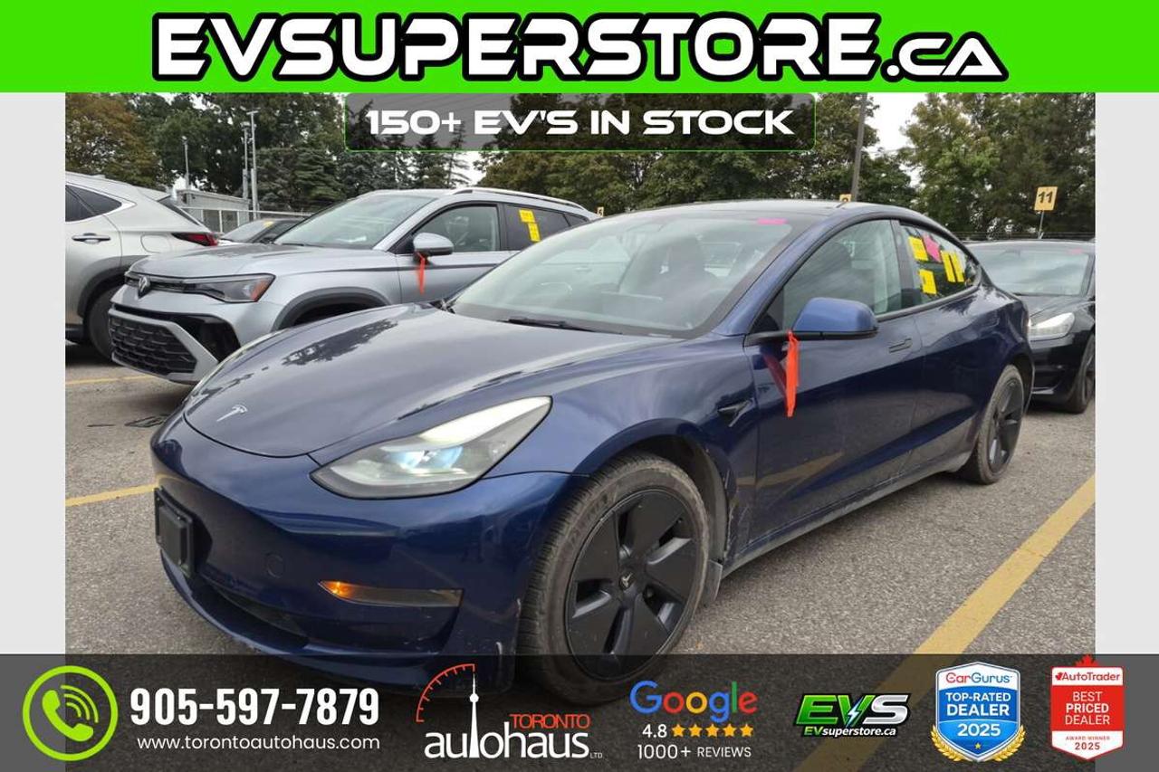 2022 Tesla Model 3 150+ EV's at EVSUPERSTORE.ca Photo1