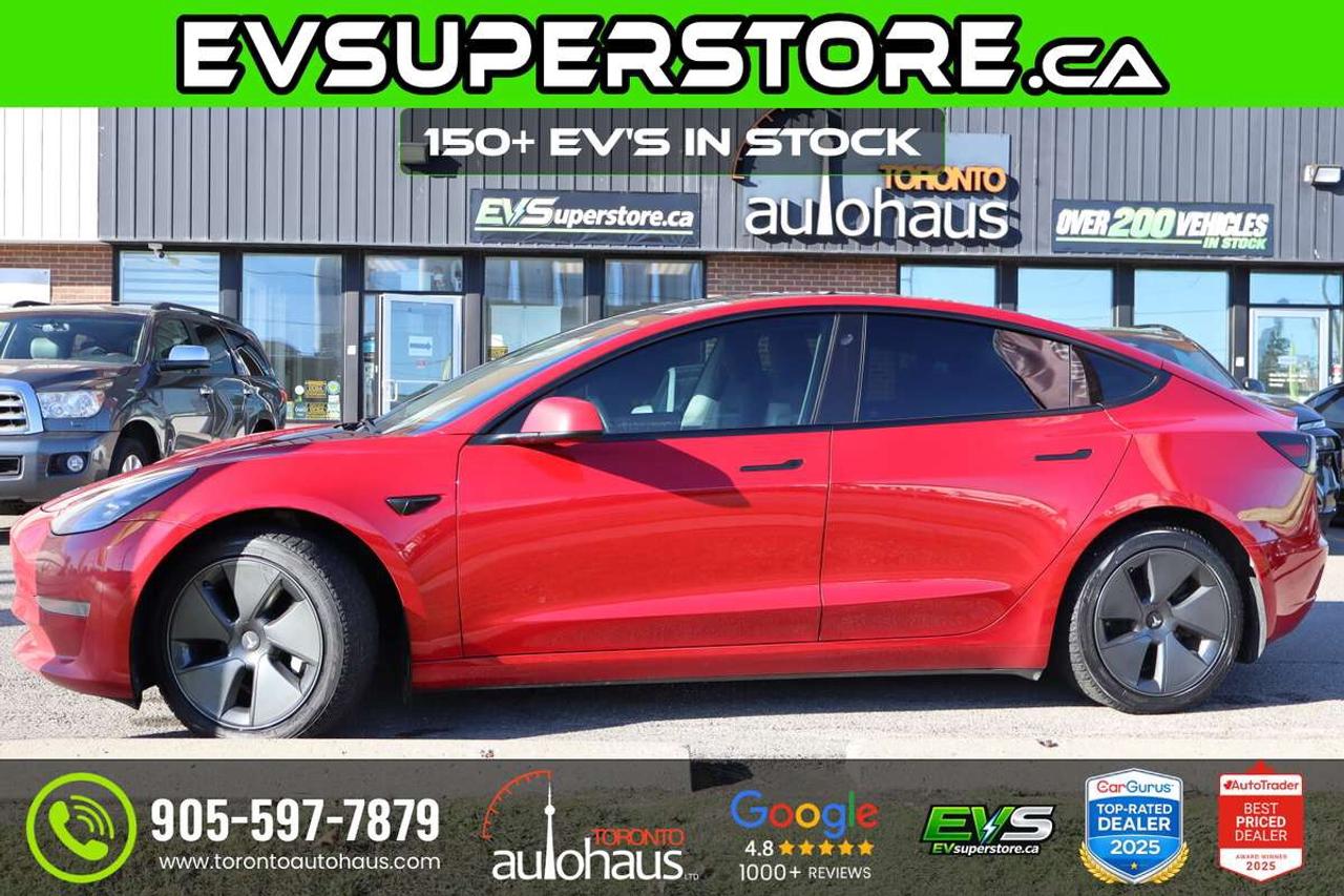 2021 Tesla Model 3 150+ EV's at EVSUPERSTORE.ca Photo