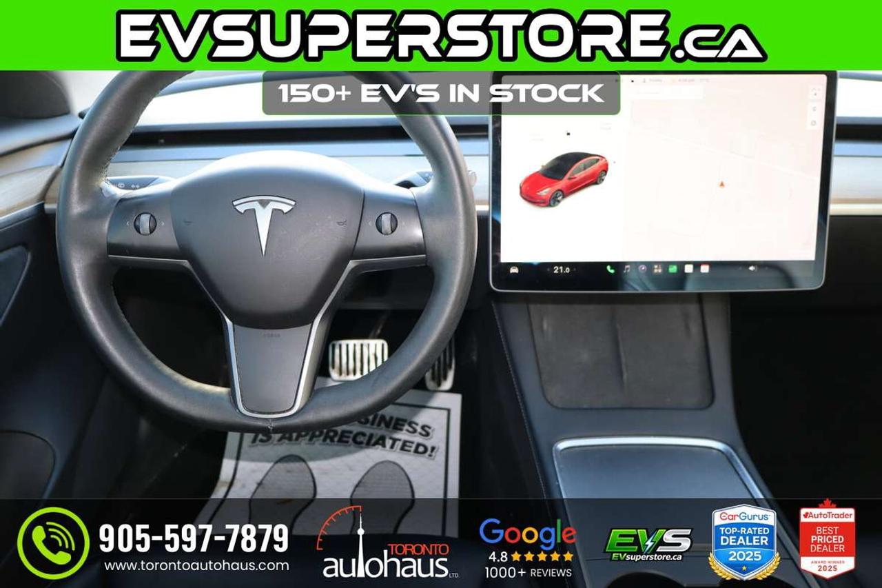 2021 Tesla Model 3 150+ EV's at EVSUPERSTORE.ca Photo
