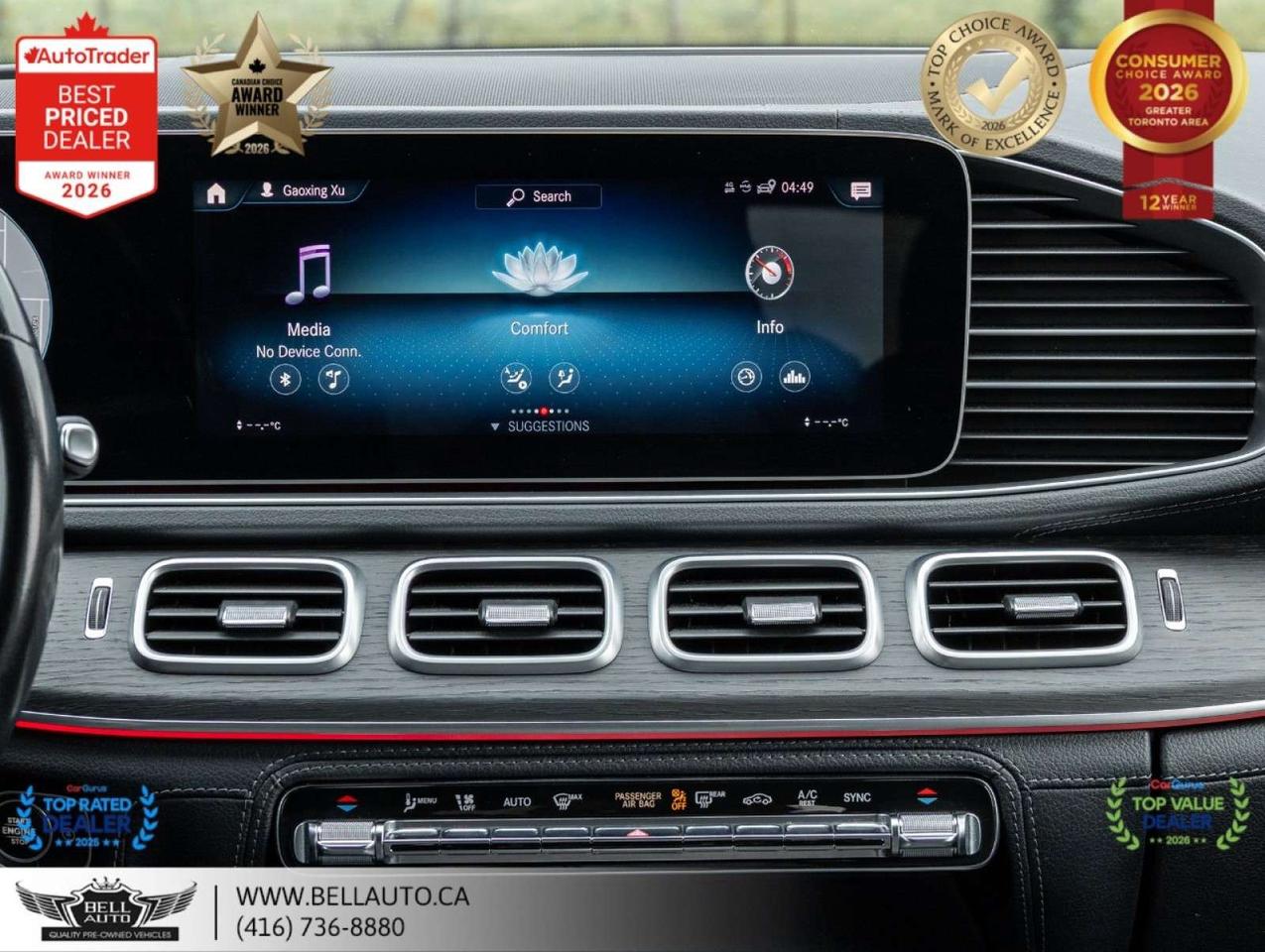 2020 Mercedes-Benz GLE 350   AMGPKG   NIGHTPKG   PRMPKG   TECHPKG   RNNGBRDS   NOACCIDENT Photo