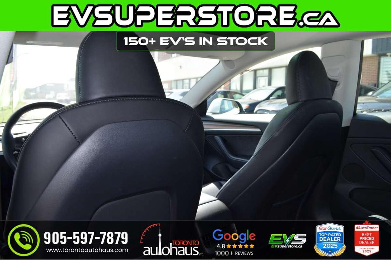 2022 Tesla Model 3 AWD I OVER 150 EV'S I EVSUPERSTORE.CA Photo