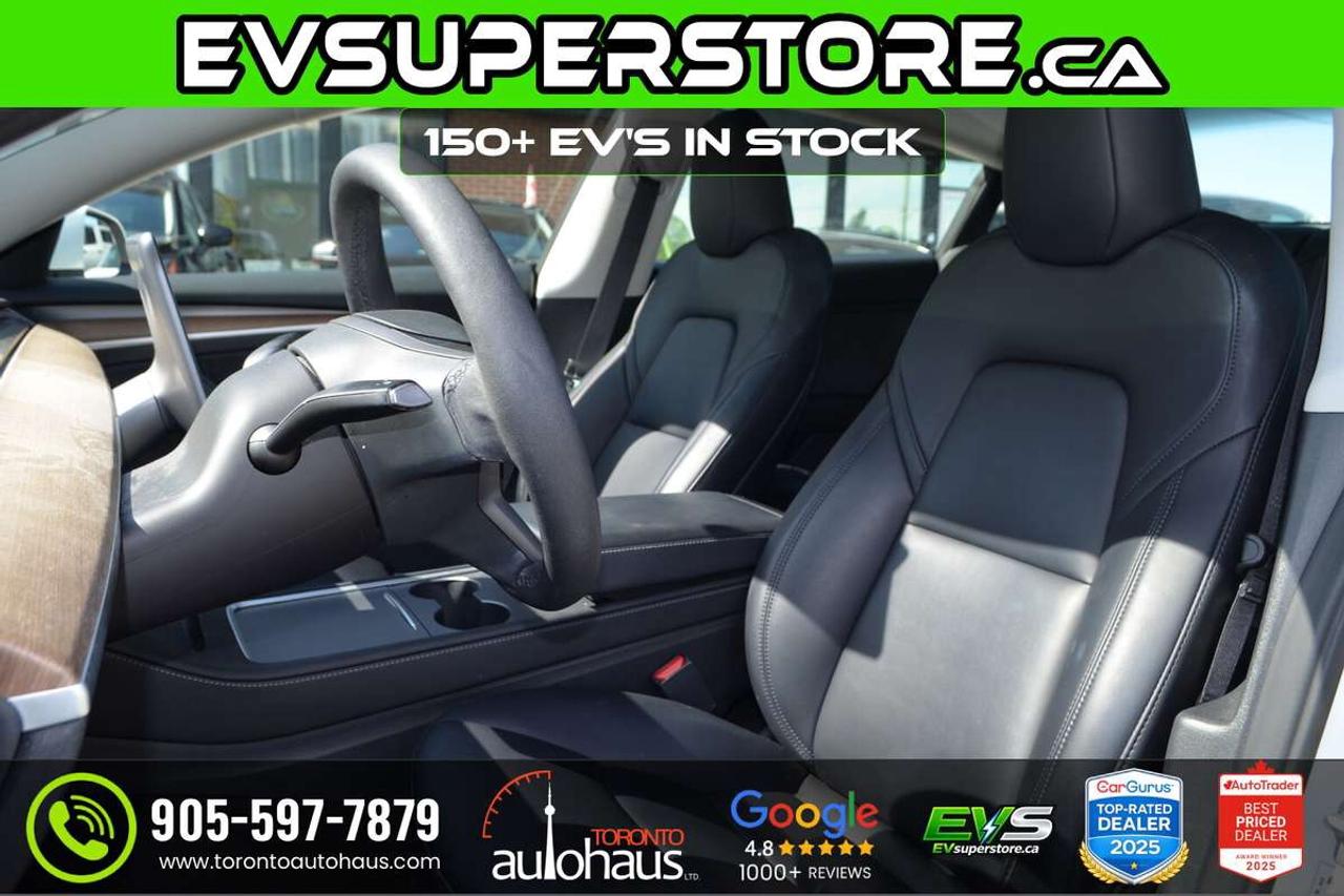 2022 Tesla Model 3 AWD I OVER 150 EV'S I EVSUPERSTORE.CA Photo