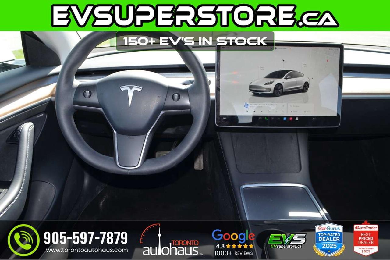 2022 Tesla Model 3 AWD I OVER 150 EV'S I EVSUPERSTORE.CA Photo