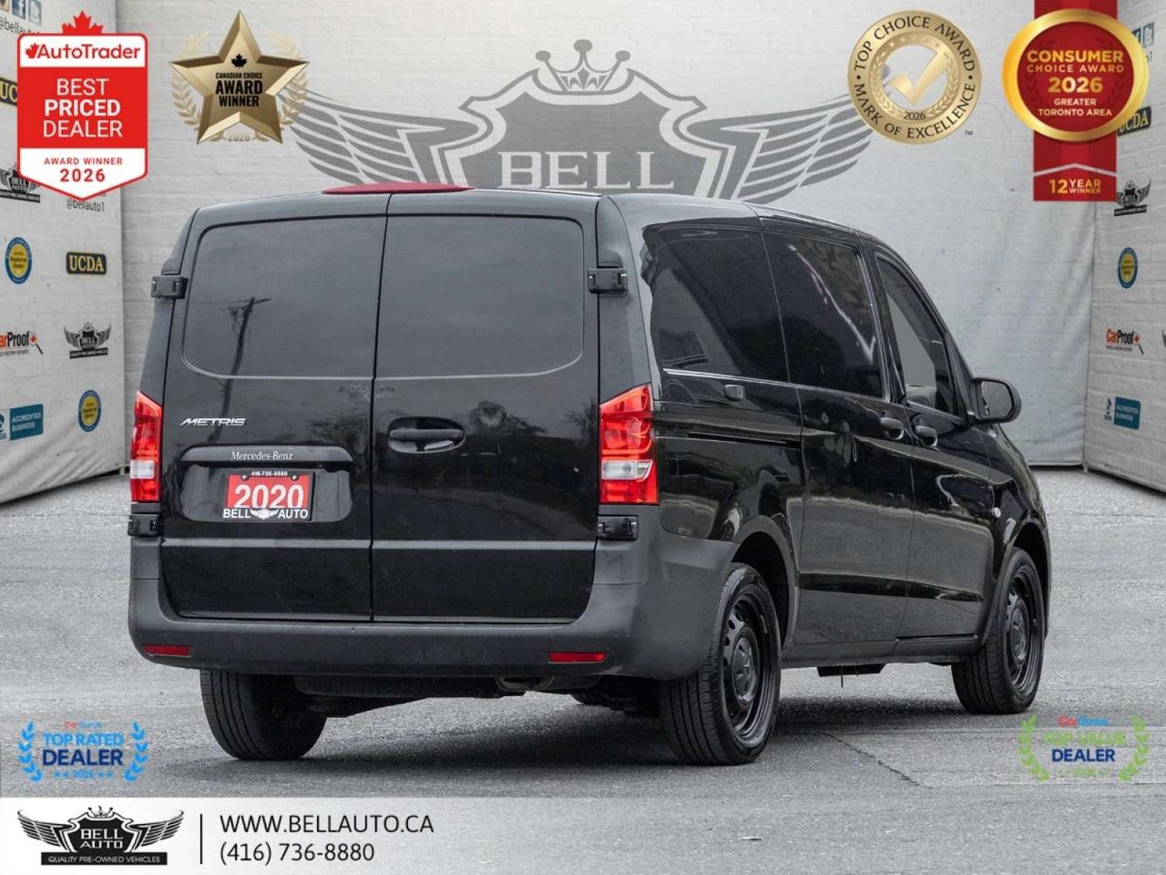 2020 Mercedes-Benz Metris Cargo Van 126 WB   B.CAM   BLTH   CRSCNTRL   NOACCIDENT Photo