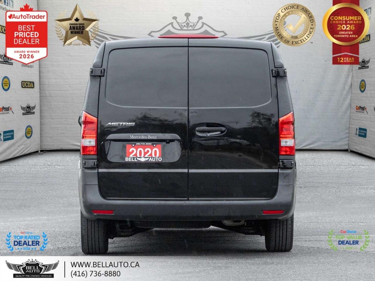 2020 Mercedes-Benz Metris Cargo Van 126 WB   B.CAM   BLTH   CRSCNTRL   NOACCIDENT Photo