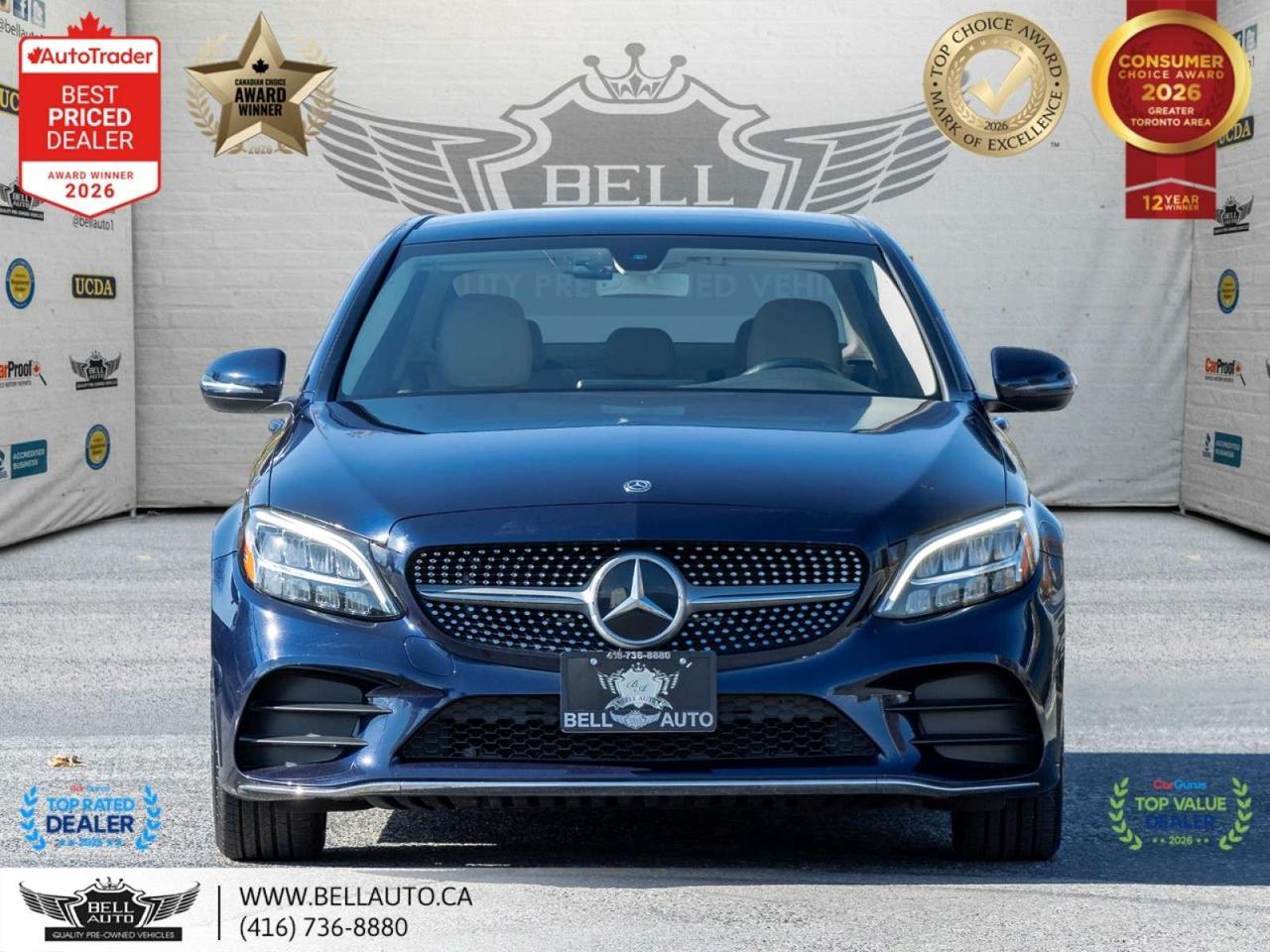 2020 Mercedes-Benz C-Class C300   AMGPKG   PRMPKG   NAVI   B.CAM   PANO   NOACCIDENT Photo1
