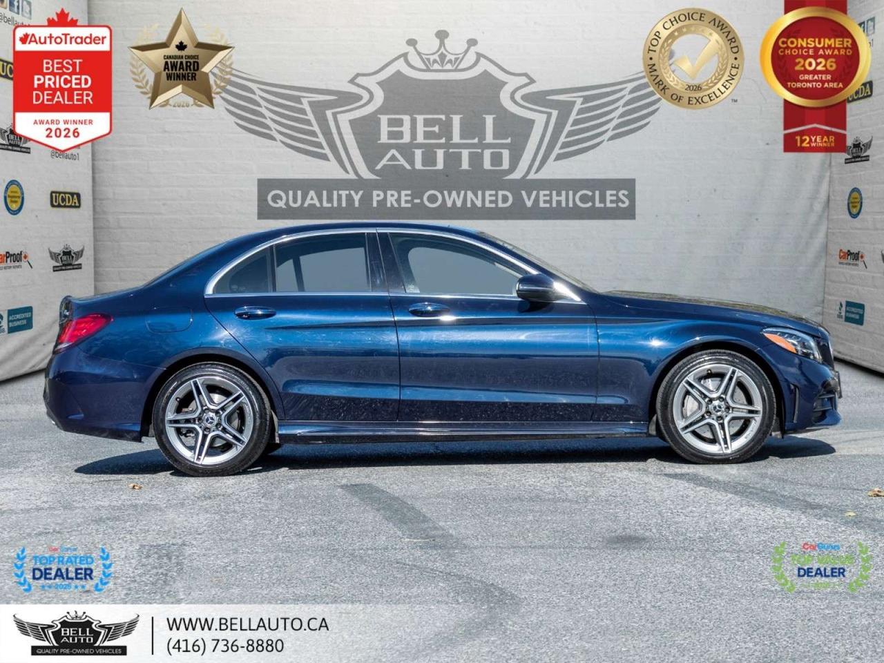 2020 Mercedes-Benz C-Class C300   AMGPKG   PRMPKG   NAVI   B.CAM   PANO   NOACCIDENT Photo