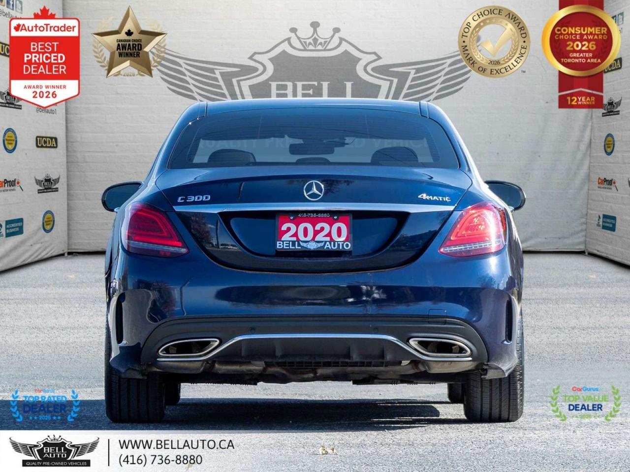 2020 Mercedes-Benz C-Class C300   AMGPKG   PRMPKG   NAVI   B.CAM   PANO   NOACCIDENT Photo