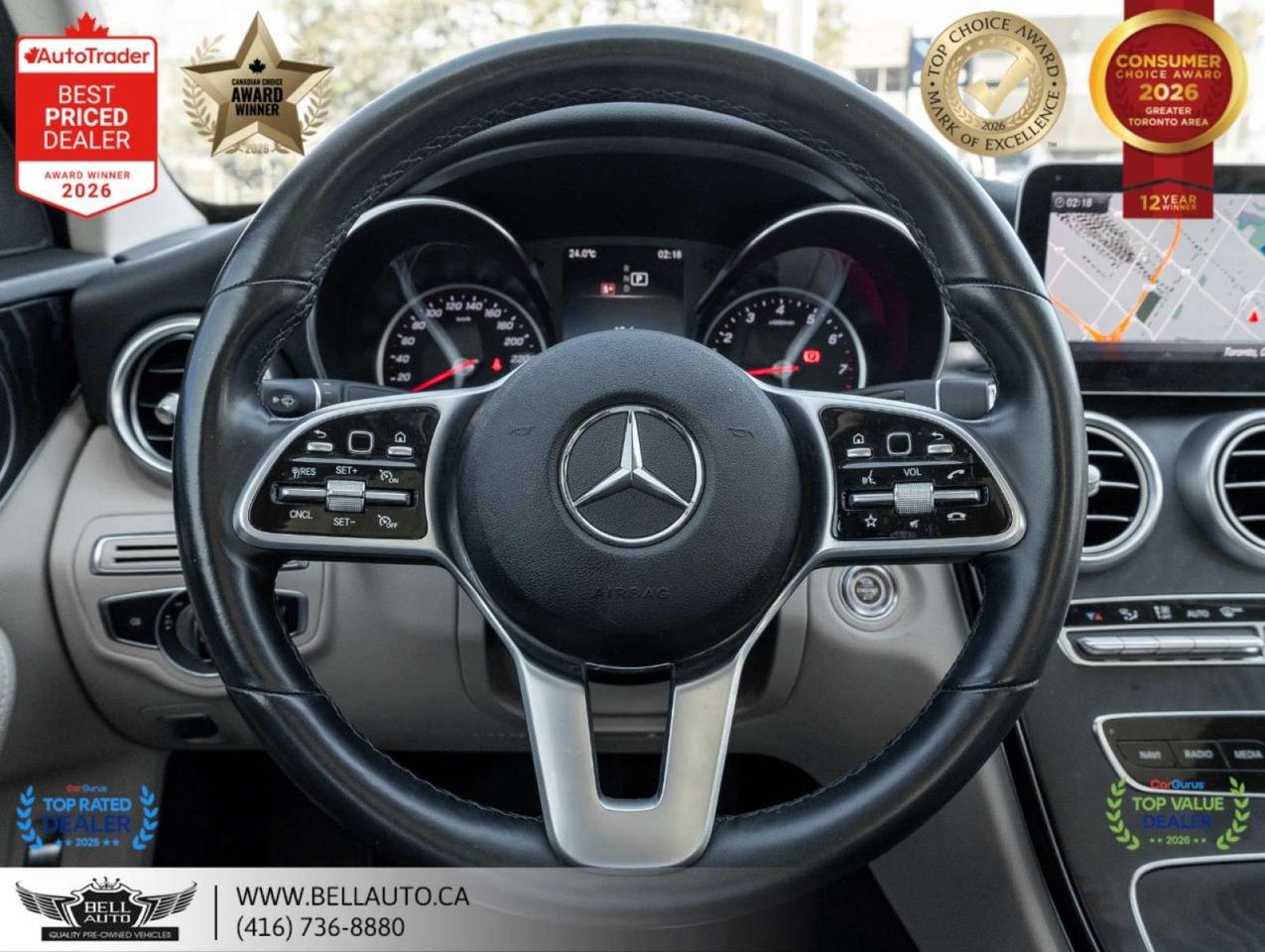 2020 Mercedes-Benz C-Class C300   AMGPKG   PRMPKG   NAVI   B.CAM   PANO   NOACCIDENT Photo