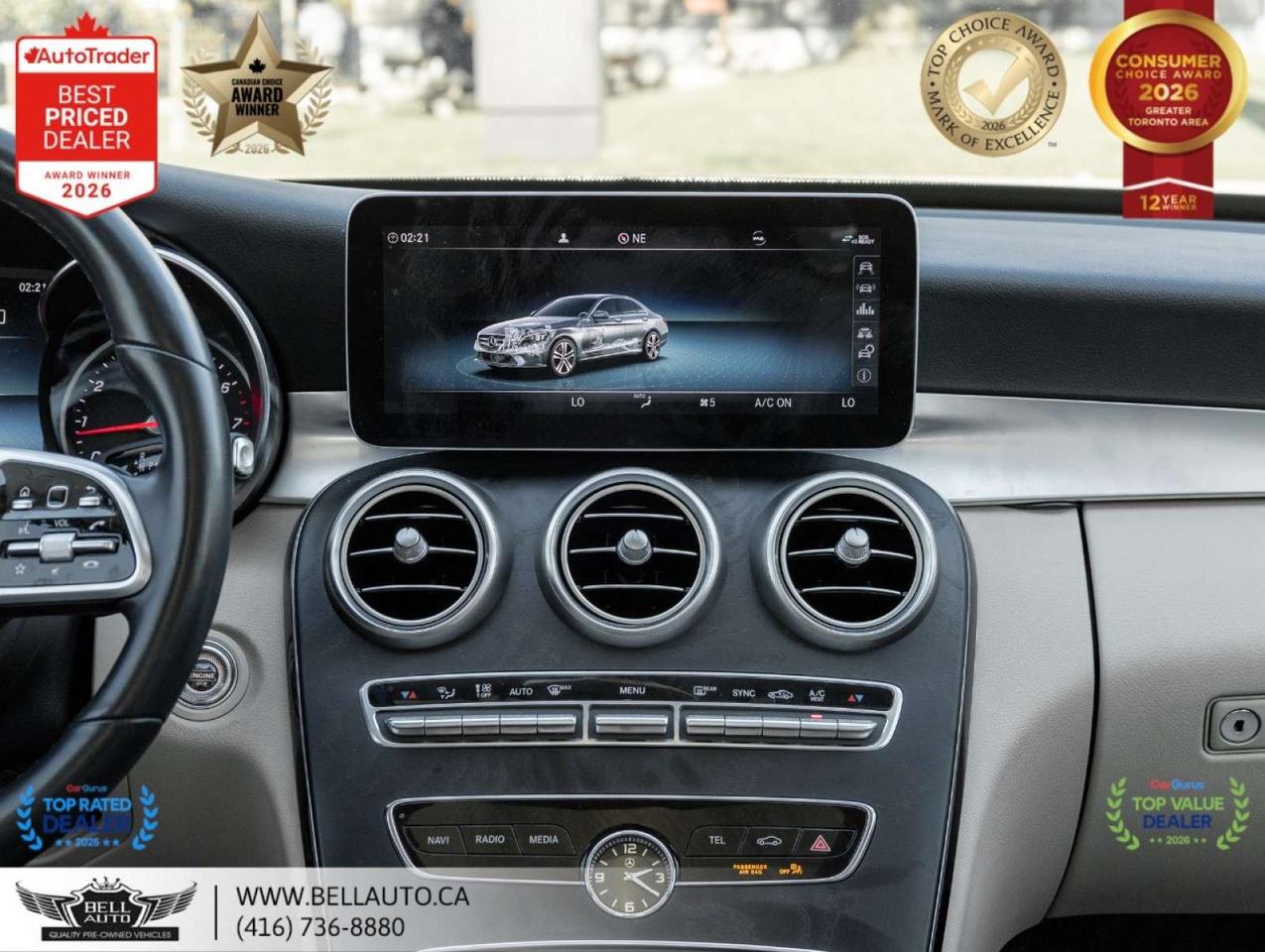 2020 Mercedes-Benz C-Class C300   AMGPKG   PRMPKG   NAVI   B.CAM   PANO   NOACCIDENT Photo