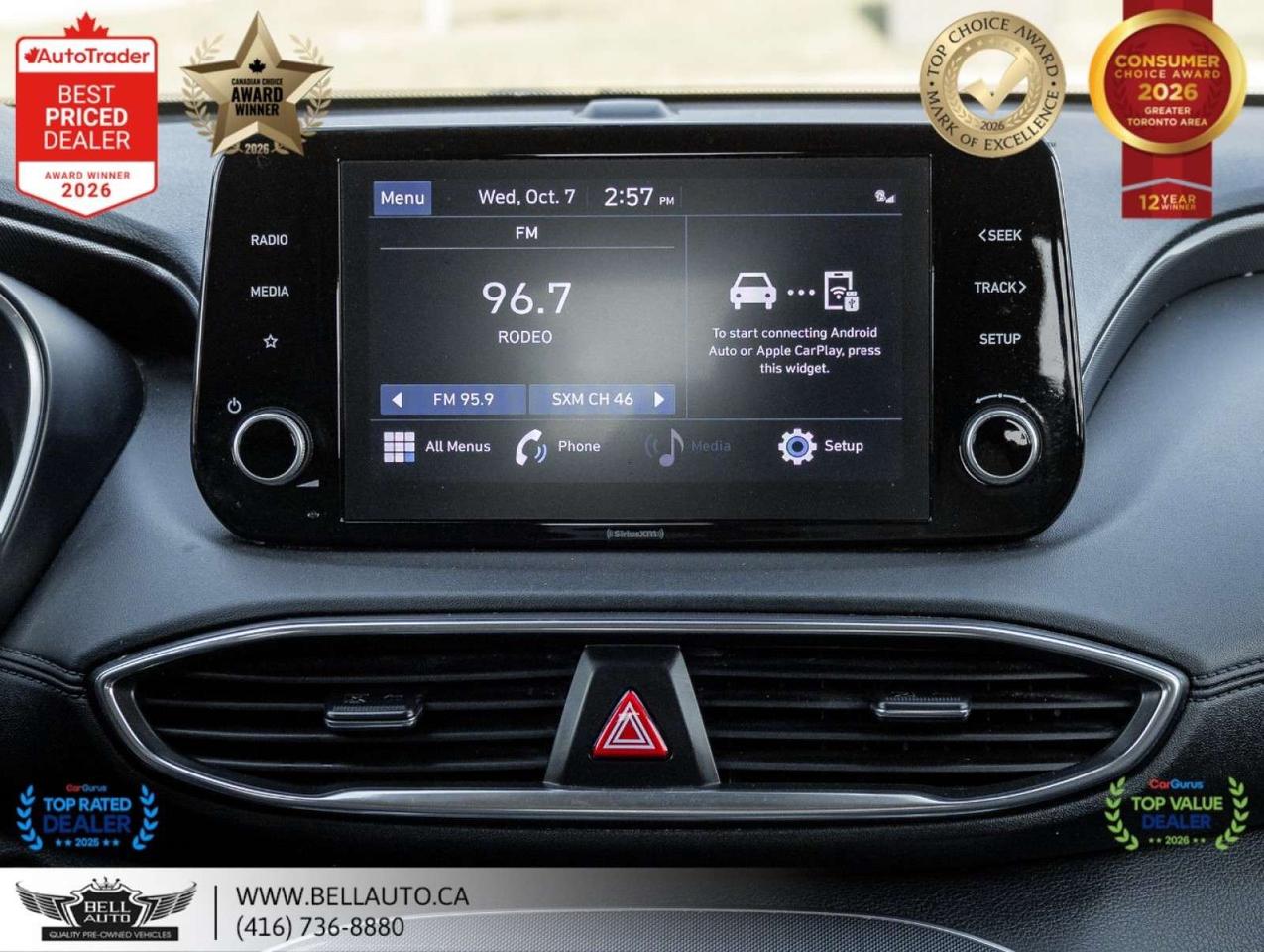 2021 Hyundai Santa Fe Preferred   AWD   HTD SEATS   DRIVEMODS   NOACCIDENT Photo