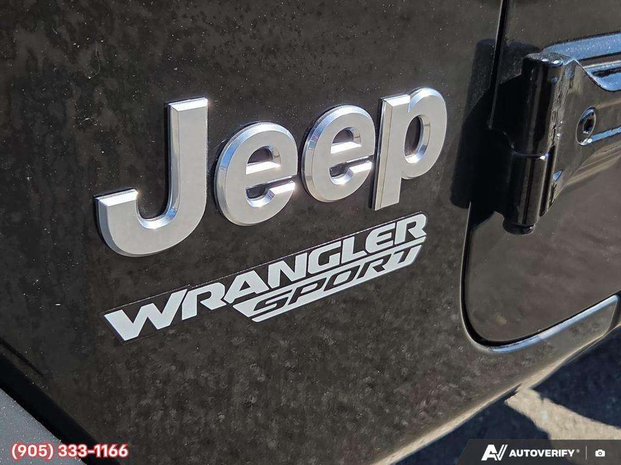 2019 Jeep Wrangler Sport Backup Camera • Cruise Control • Alloy Wheels • Power Windows Photo
