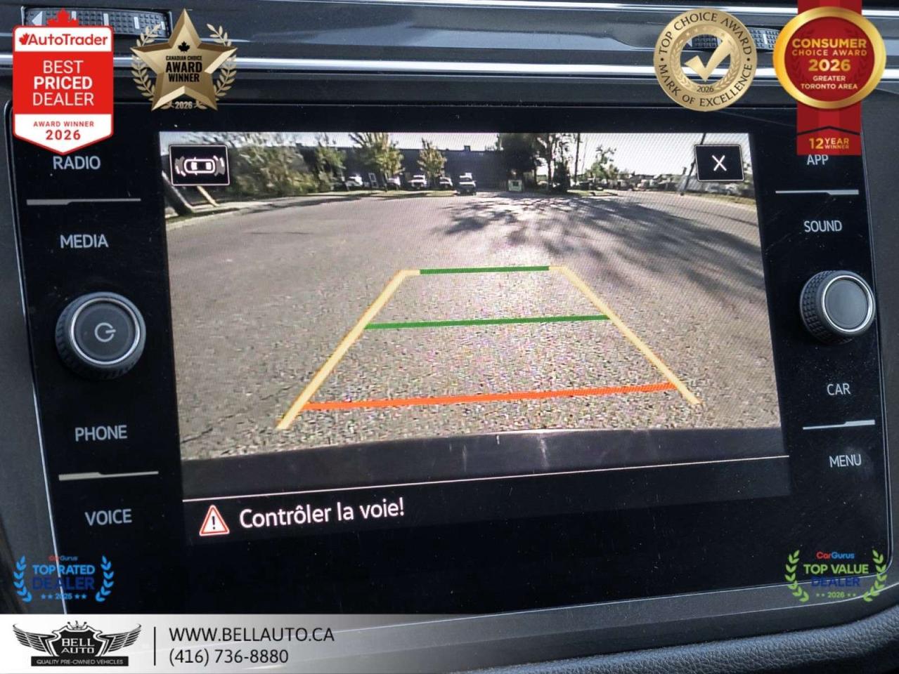 2022 Volkswagen Tiguan Comfortline   B.CAM   PANO   LTHR   WRLSCHRGR   NOACCIDENT Photo3