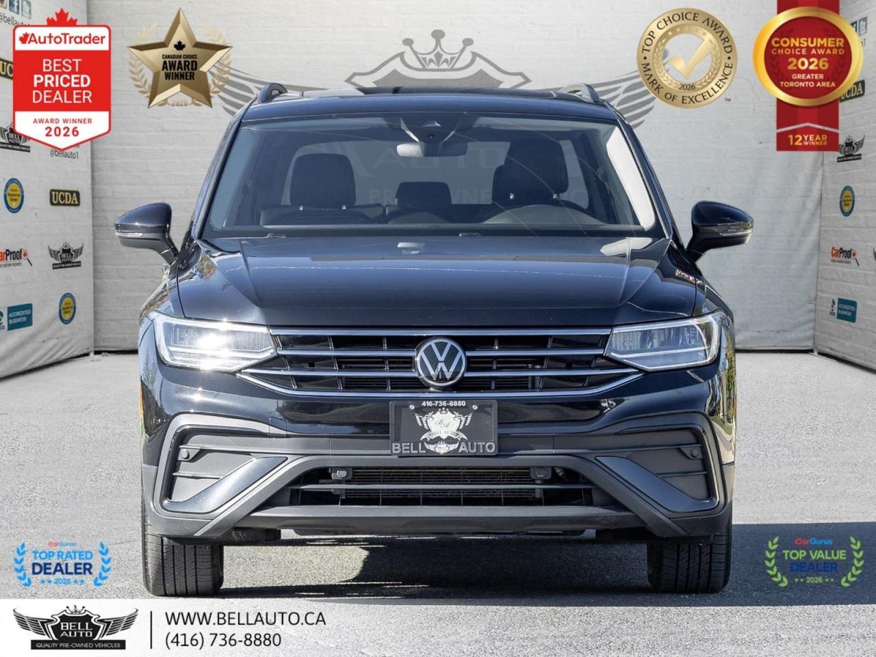 2022 Volkswagen Tiguan Comfortline   B.CAM   PANO   LTHR   WRLSCHRGR   NOACCIDENT Photo