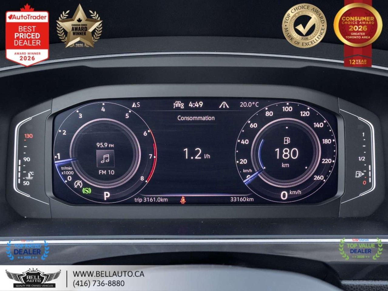 2022 Volkswagen Tiguan Comfortline   B.CAM   PANO   LTHR   WRLSCHRGR   NOACCIDENT Photo