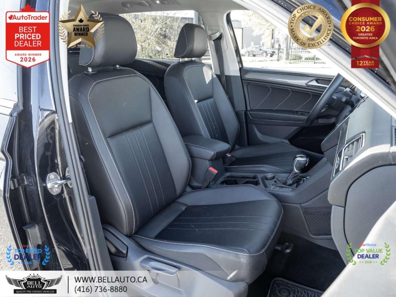 2022 Volkswagen Tiguan Comfortline   B.CAM   PANO   LTHR   WRLSCHRGR   NOACCIDENT Photo