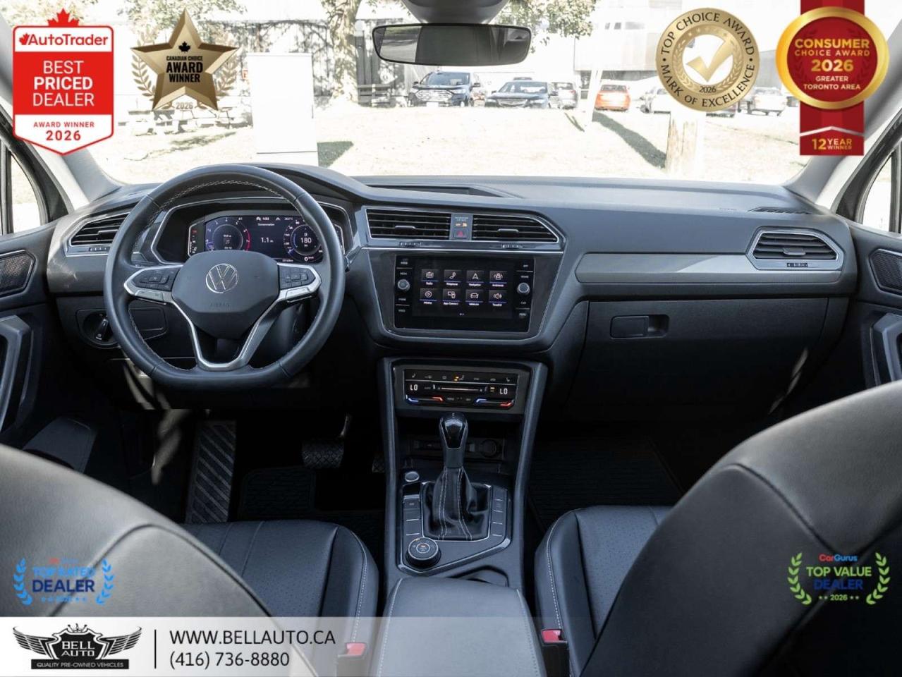 2022 Volkswagen Tiguan Comfortline   B.CAM   PANO   LTHR   WRLSCHRGR   NOACCIDENT Photo